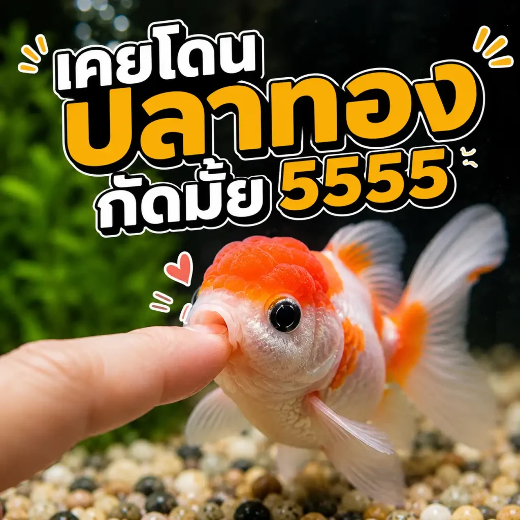 เคยโดนปลาทองกัดไหมครับ?